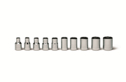 Wright Tool 6 Point Socket Set 10 Piece 1/4" Drive SAE 200