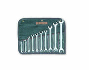 Wright Tool Open End Wrench Set 10 Piece SAE 739