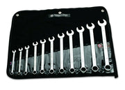 Wright Tool WRIGHTGRIP® 2.0 12 Point Combination Wrench Set 11 Piece SAE 711