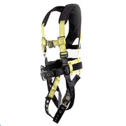 Full Body Harness w/ 3 D-Rings Tongue Buckle Legs, Chest Quick Release,Tool Belt and X-Pad