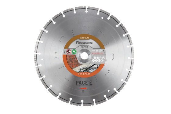 Husqvarna 529663903 14 In TACTI-CUT S35S PACE Diamond Blade