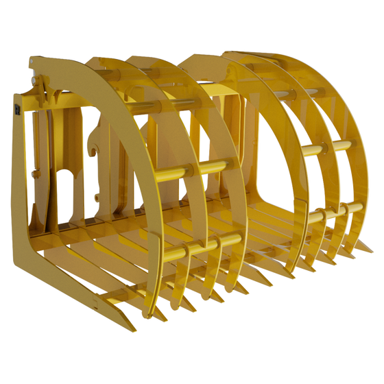 Heavy Duty-High-Capacity Brush Handling Grapple